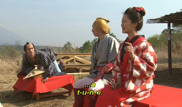 Yaji and Kita: The Midnight Pilgrims AKA Mayonaka no Yaji-san Kita-san (2005) Kankurô Kudô, Tomoya Nagase, Shichinosuke Nakamura, Sadao Abe-poster