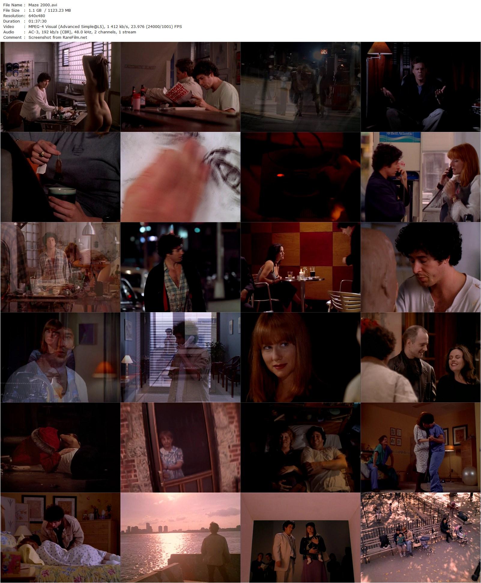 Maze (2000) Rob Morrow, Laura Linney, Craig Sheffer-poster