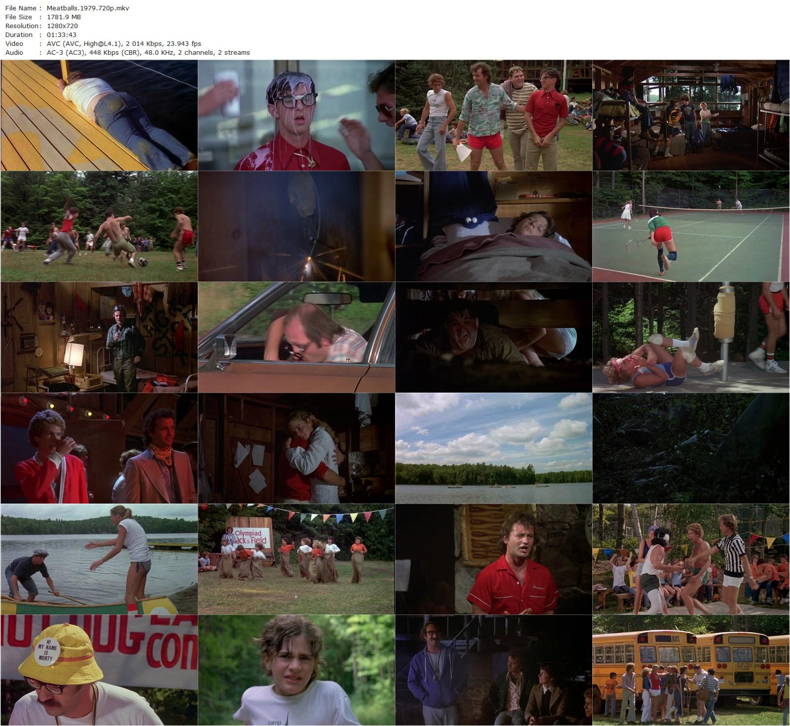 Meatballs (1979) Ivan Reitman, Bill Murray, Harvey Atkin, Kate Lynch-poster