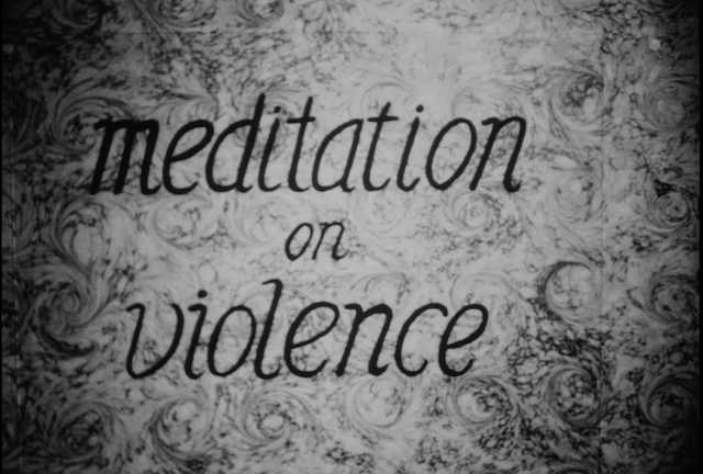Meditation on Violence (1949) by Maya Deren