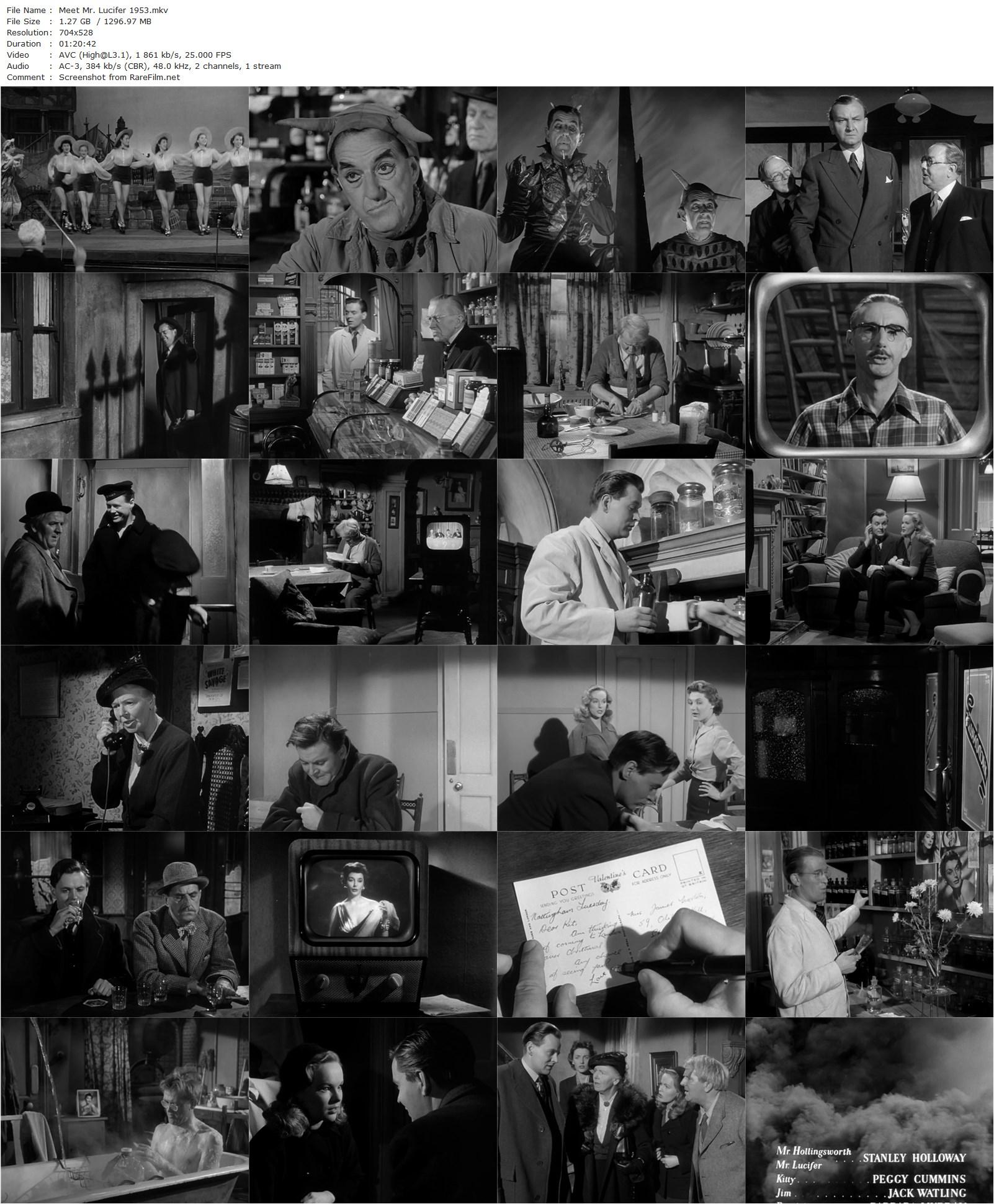Meet Mr. Lucifer (1953) Anthony Pelissier, Stanley Holloway, Peggy Cummins, Jack Watling-poster