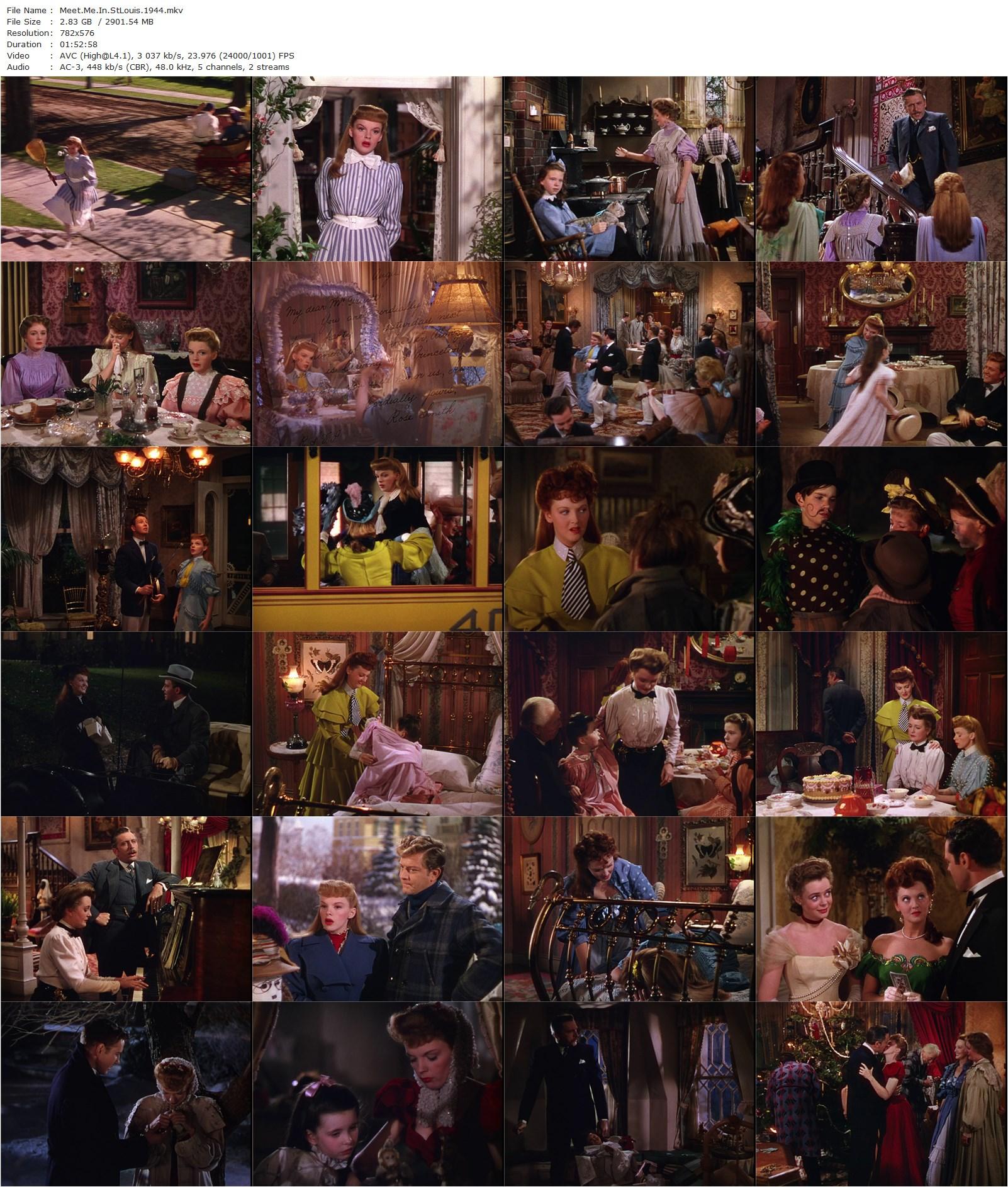 Meet Me in St. Louis (1944) Vincente Minnelli, Judy Garland, Margaret O’Brien, Mary Astor-poster