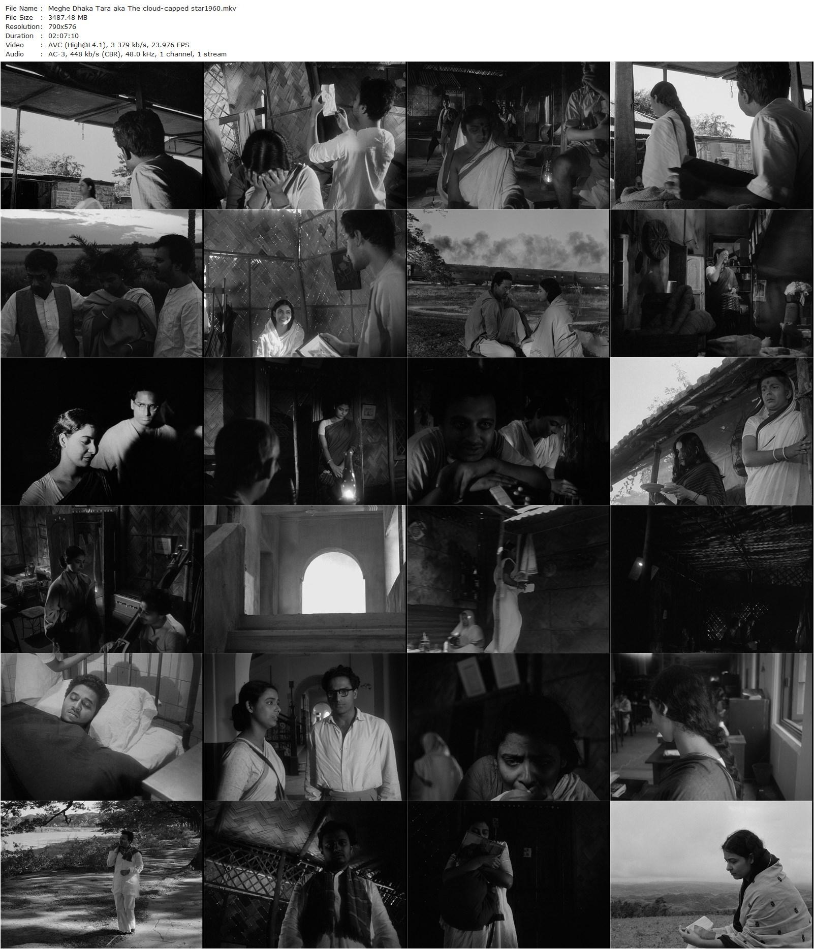 The Cloud-Capped Star AKA Meghe Dhaka Tara (1960) Ritwik Ghatak, Supriya Choudhury, Anil Chatterjee, Gyanesh Mukherjee-poster