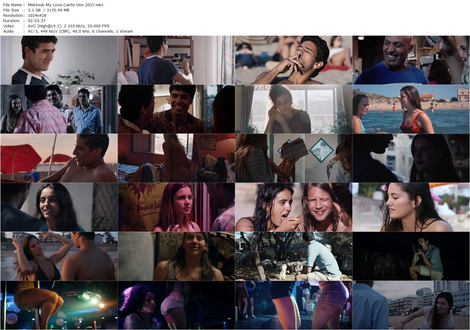 Mektoub, My Love: Canto Uno (2017) Abdellatif Kechiche, Shaïn Boumedine, Ophélie Bau, Salim Kechiouche-poster