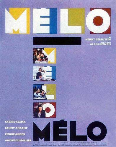 Mélo (1986) Alain Resnais, Sabine Azéma, Fanny Ardant, Pierre Arditi