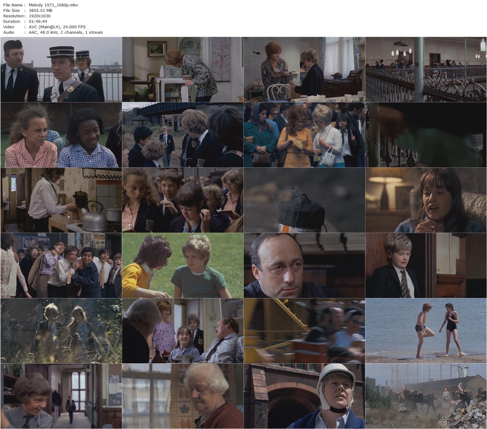 Melody (1971) Waris Hussein, Mark Lester, Tracy Hyde, Jack Wild-poster