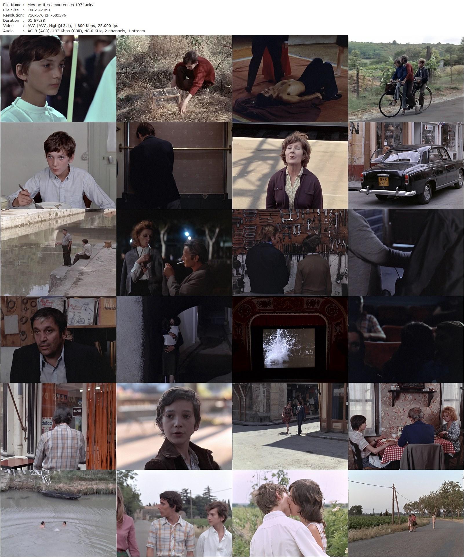 My Little Loves (1974) Jean Eustache, Martin Loeb, Jacqueline Dufranne, Jacques Romain-poster