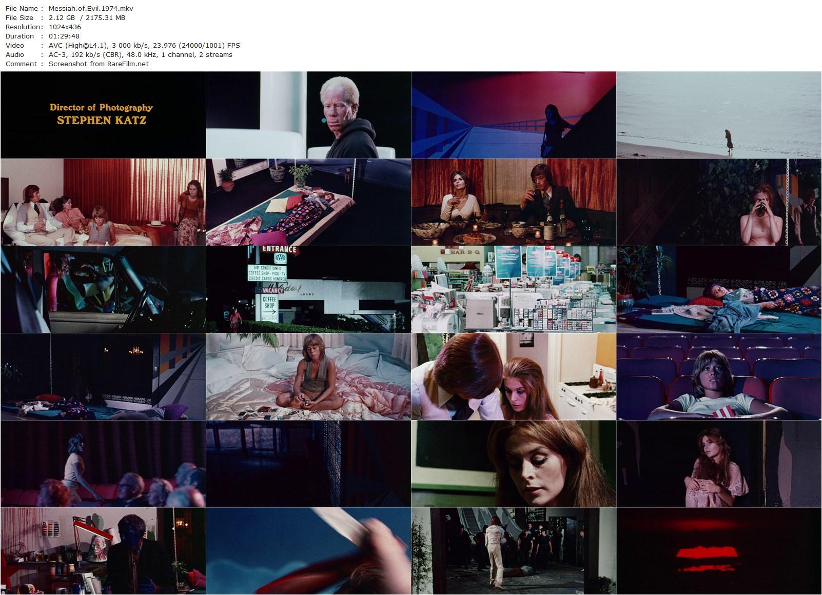 Messiah of Evil (1973) Willard Huyck, Gloria Katz, Michael Greer, Marianna Hill, Joy Bang-poster