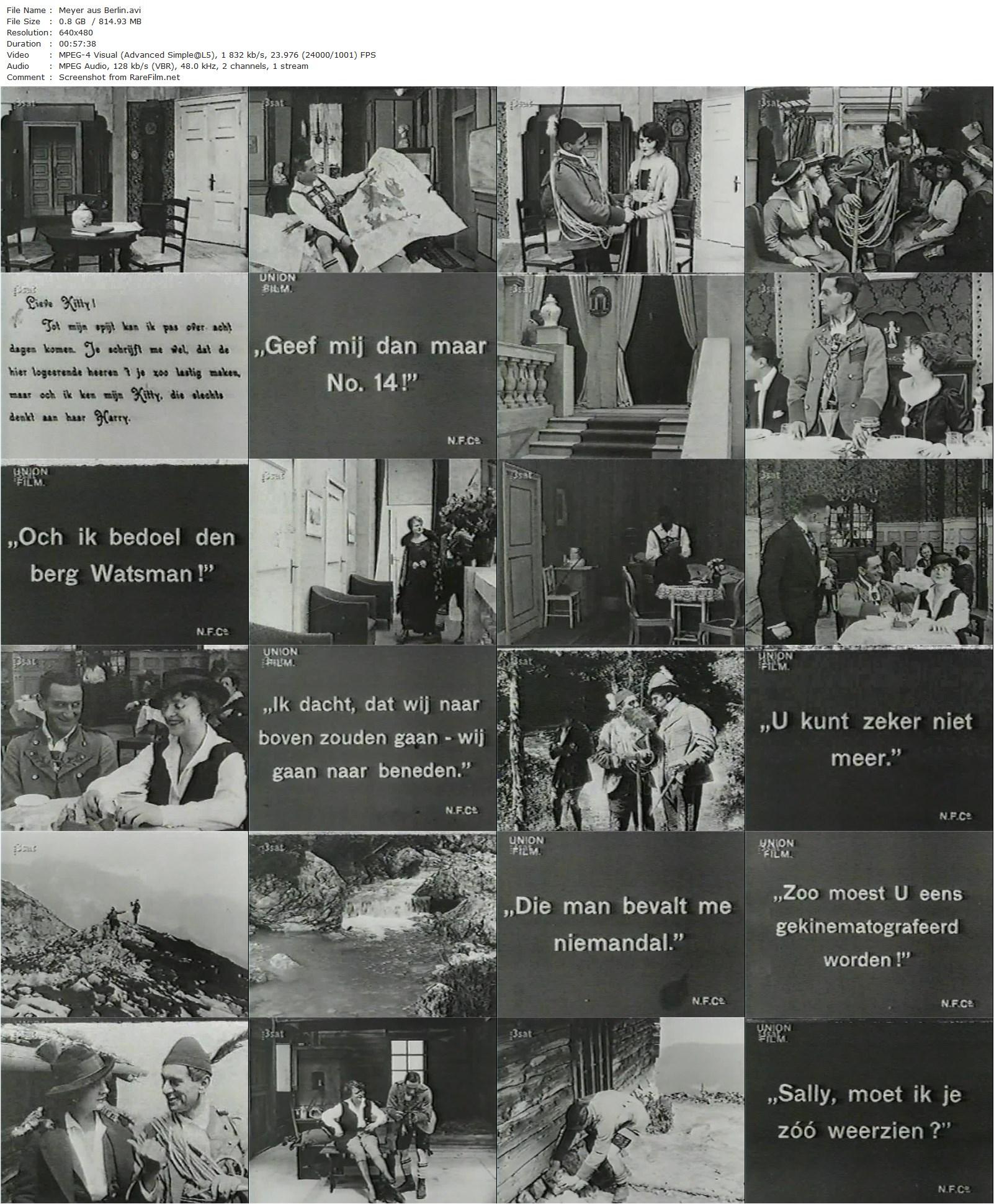 Meyer from Berlin (1919) Ernst Lubitsch-poster