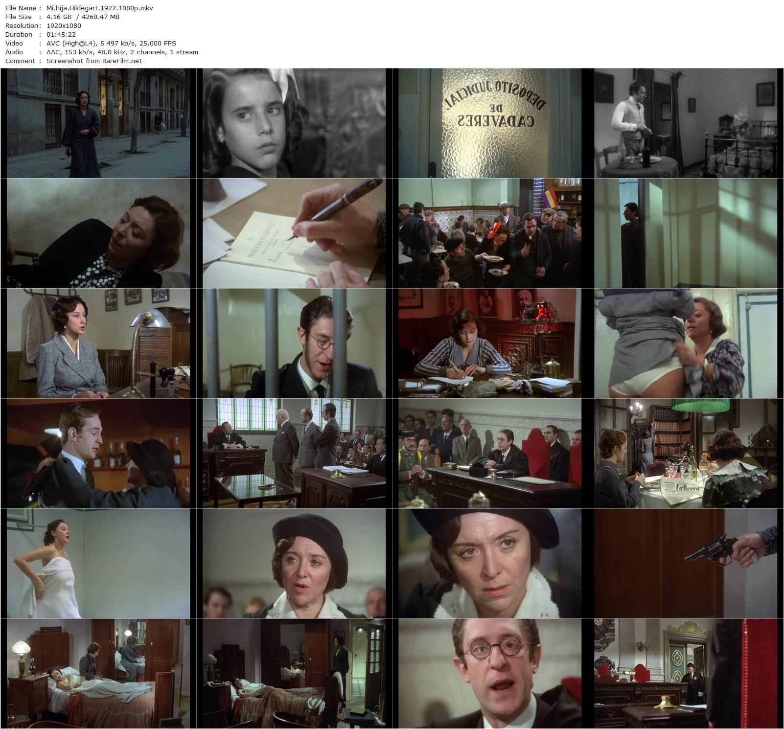 My Daughter Hildegart / Mi hija Hildegart (1977) Fernando Fernán Gómez, Amparo Soler Leal, Carmen Roldán, Manuel Galiana-poster