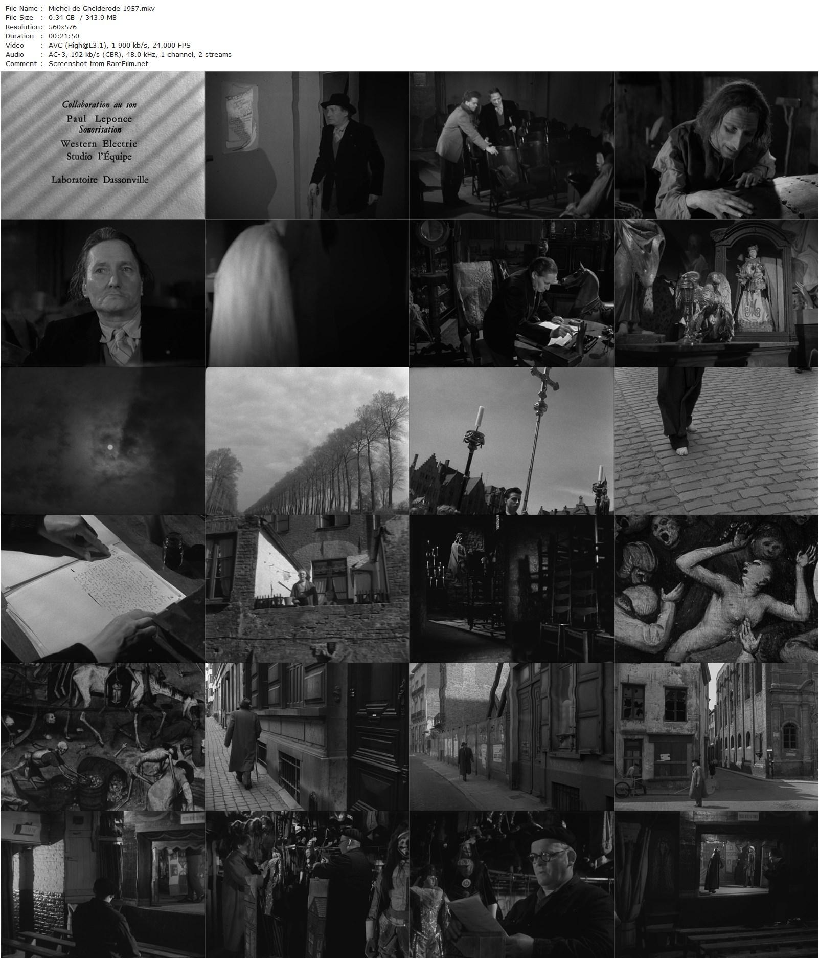 Michel De Ghelderode (1957) Luc de Heusch-poster