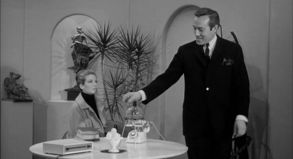 Mickey One (1965) Arthur Penn, Warren Beatty, Alexandra Stewart, Hurd Hatfield-poster