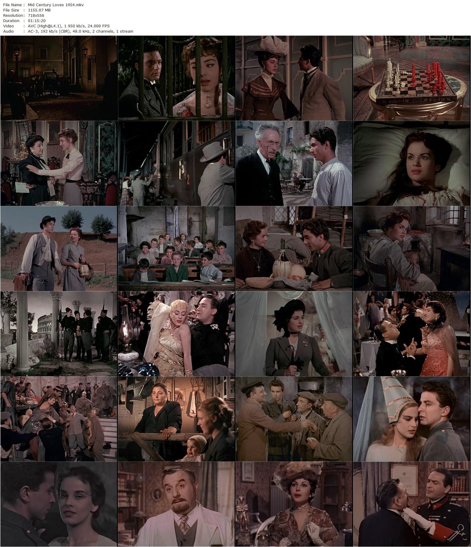 Mid-Century Loves / Amori di mezzo secolo (1954) Mario Chiari, Pietro Germi, Franco Interlenghi, Leonora Ruffo, Paola Borboni-poster