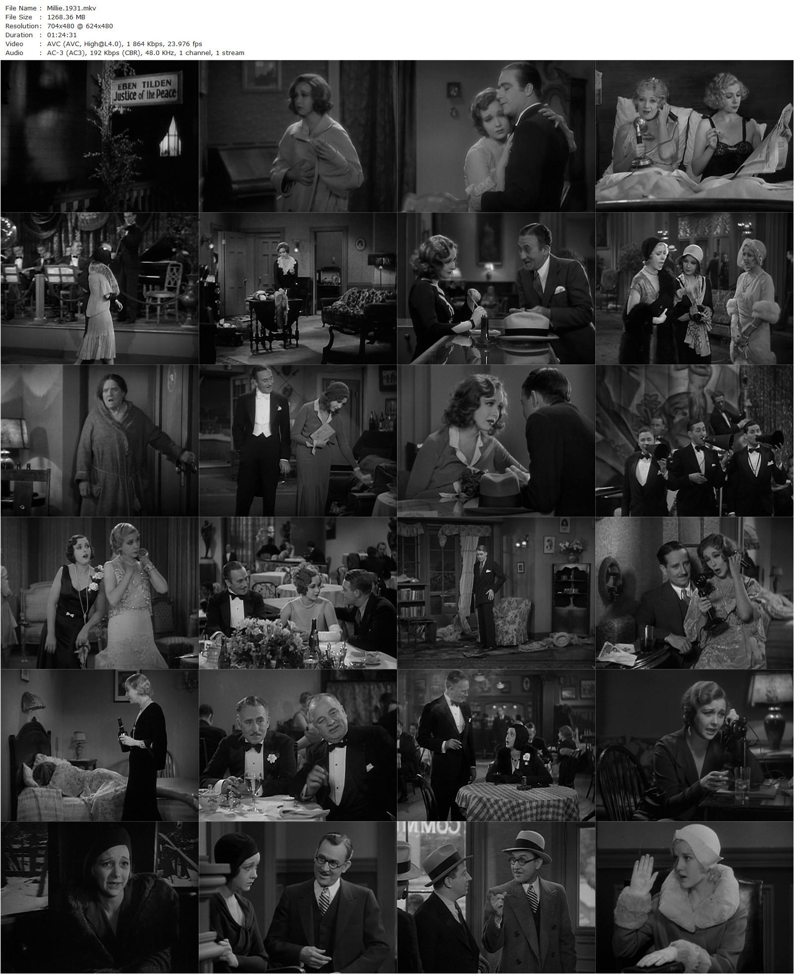 Millie (1931) John Francis Dillon, Helen Twelvetrees, Lilyan Tashman, Robert Ames-poster