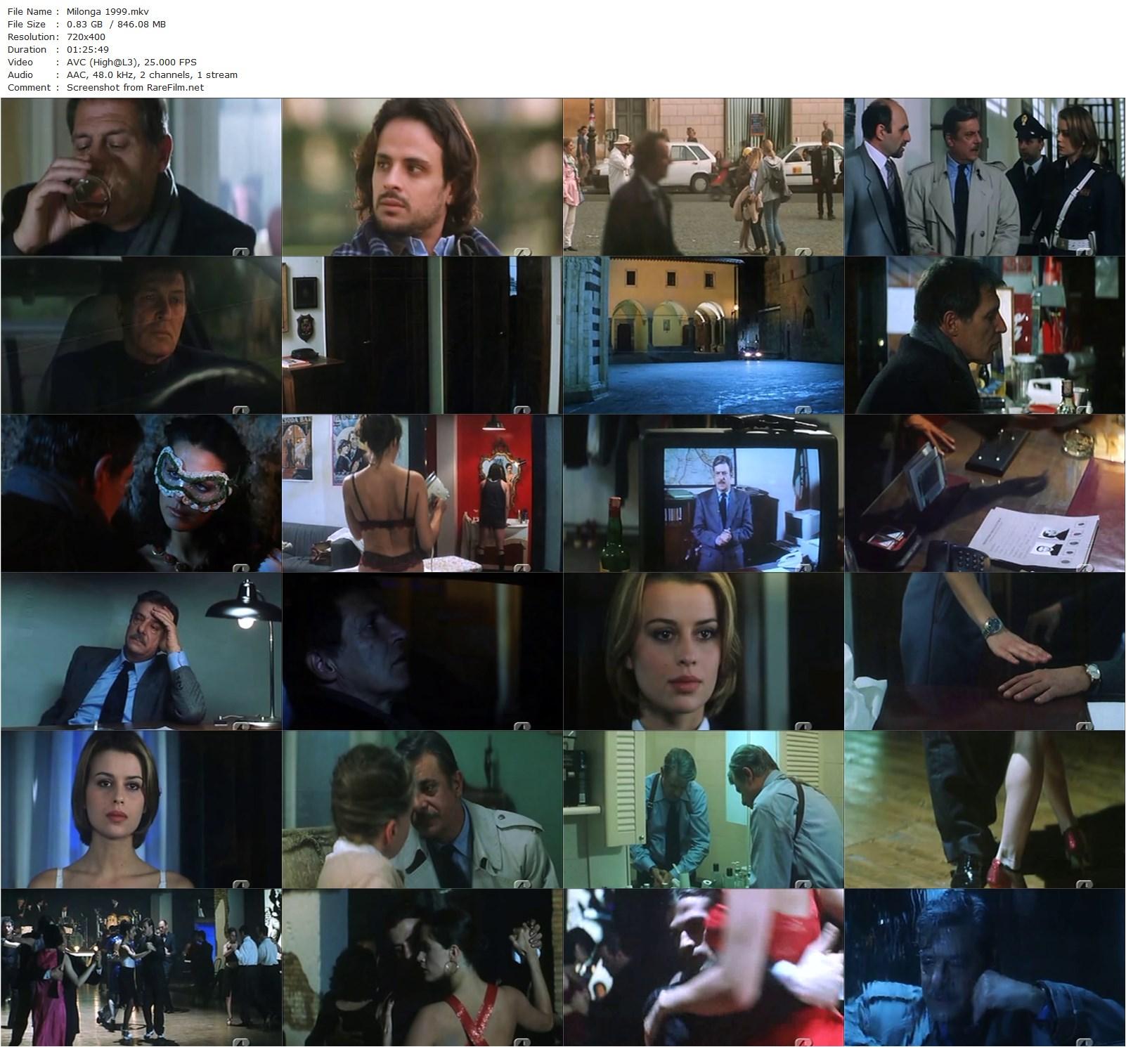 Milonga (1999) Emidio Greco, Giancarlo Giannini, Claudia Pandolfi, Carlo Cecchi-poster