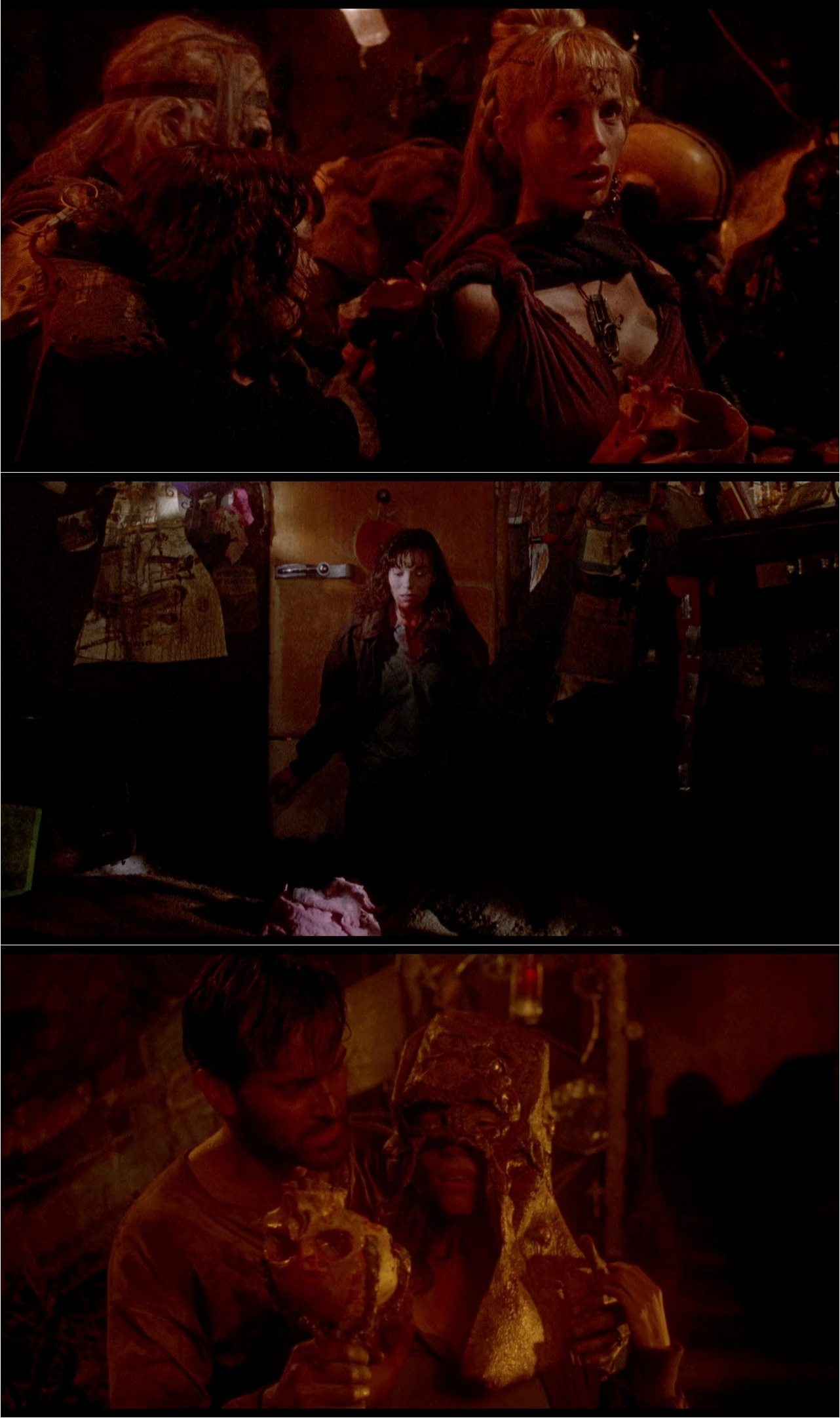 Mindwarp (1992) Steve Barnett, Bruce Campbell, Angus Scrimm, Marta Martin-poster