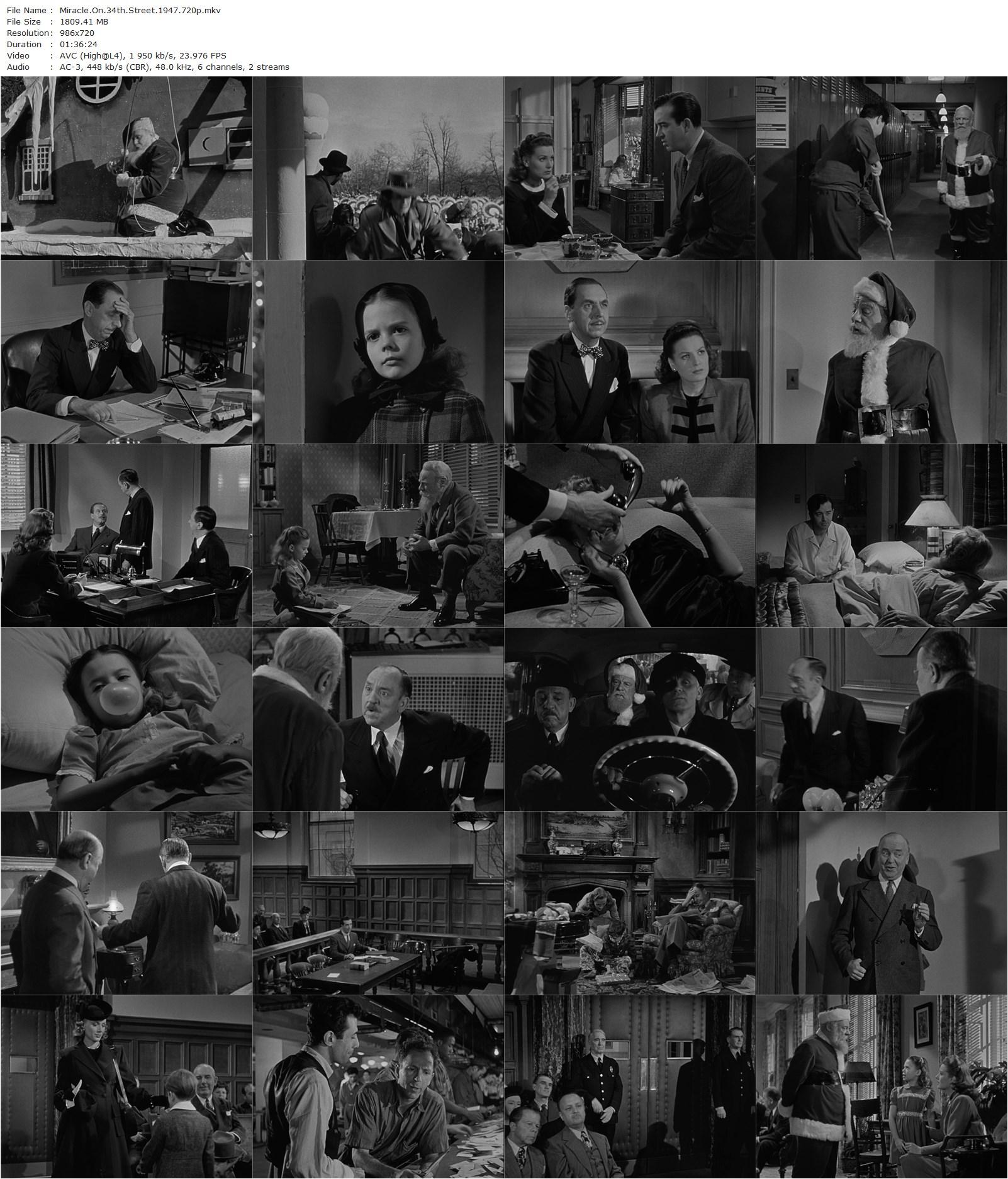 Miracle on 34th Street (1947) George Seaton-poster