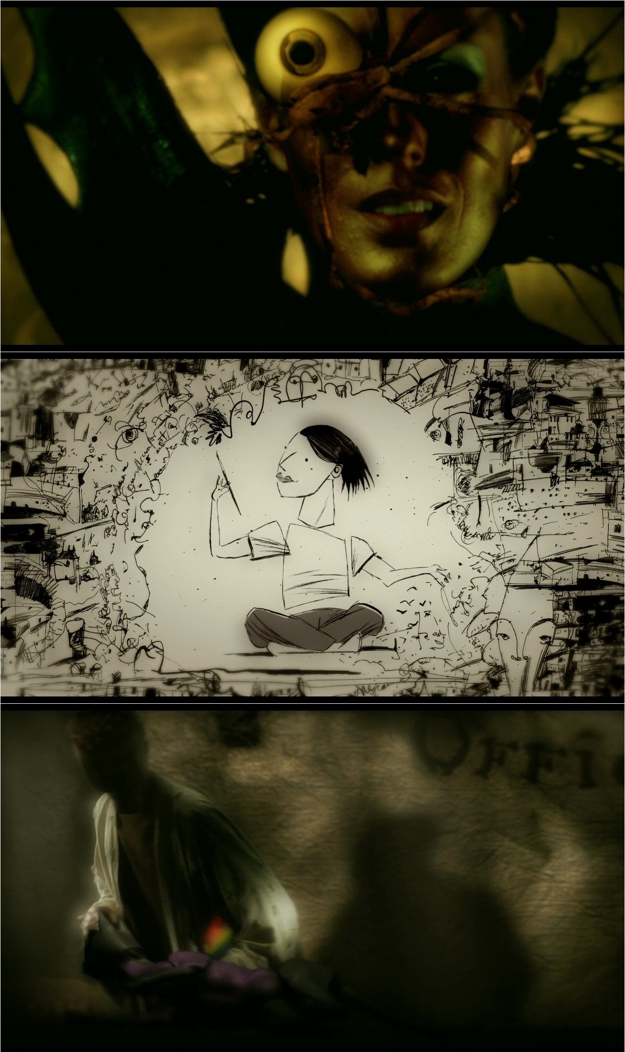 Mirrormask (2005) Dave McKean, Stephanie Leonidas, Jason Barry, Rob Brydon, Adventure, Fantasy-poster