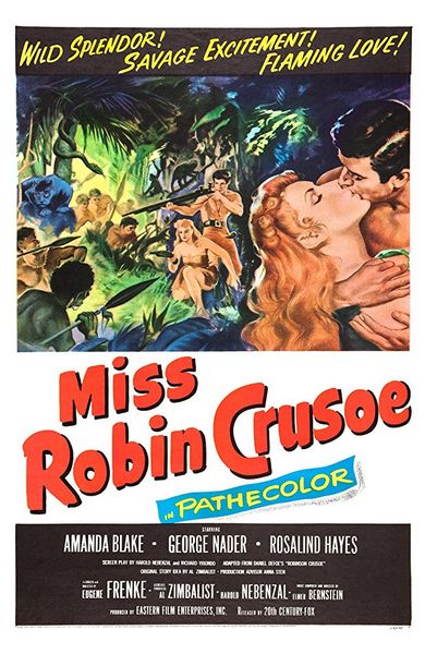Miss Robin Crusoe (1954) Eugene Frenke, Amanda Blake, George Nader, Rosalind Hayes