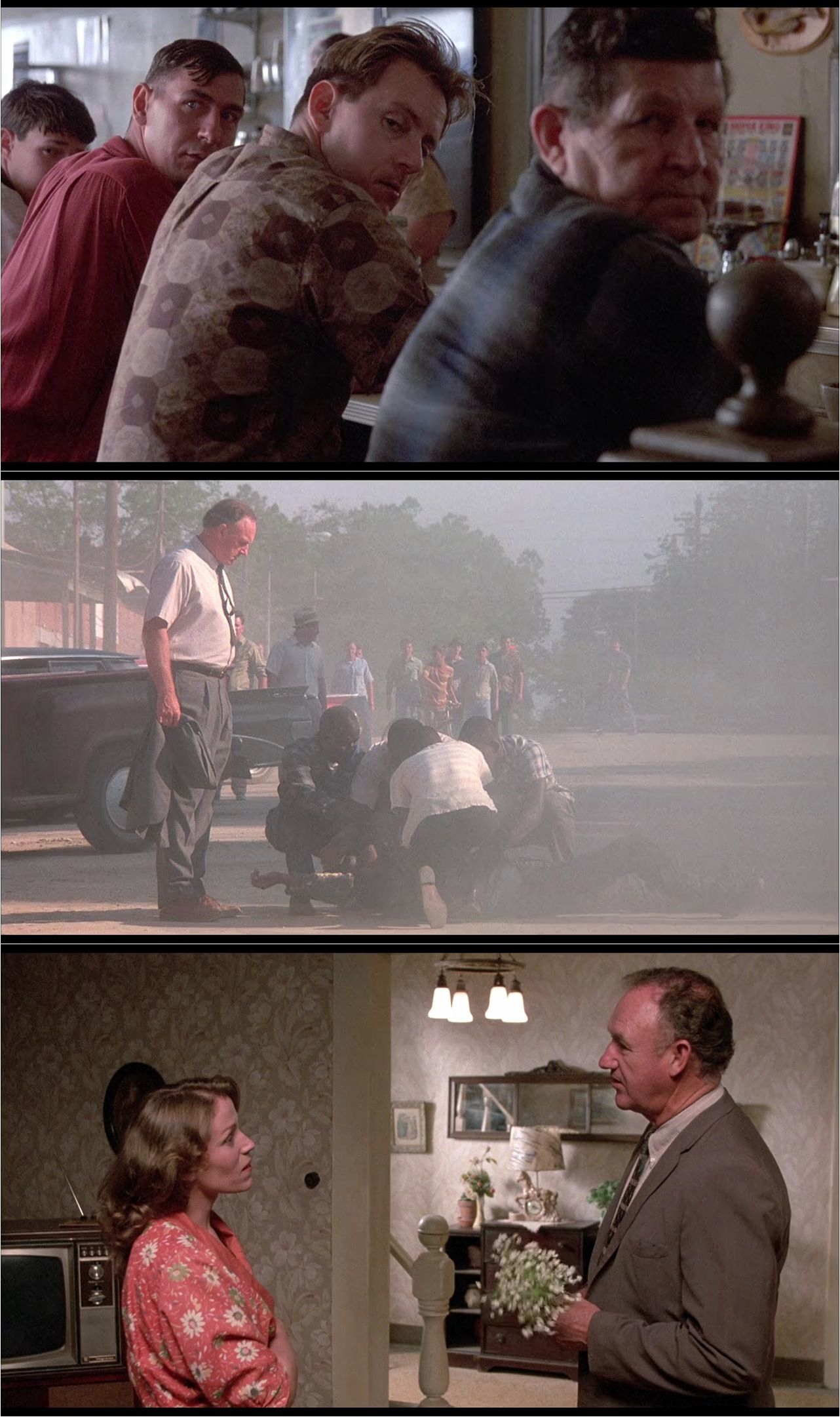 Mississippi Burning (1988) Alan Parker, Gene Hackman, Willem Dafoe, Frances McDormand, Crime, Drama-poster