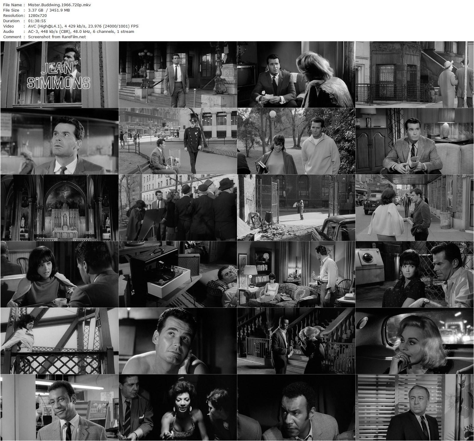 Mister Buddwing (1966) Delbert Mann, James Garner, Jean Simmons, Suzanne Pleshette-poster