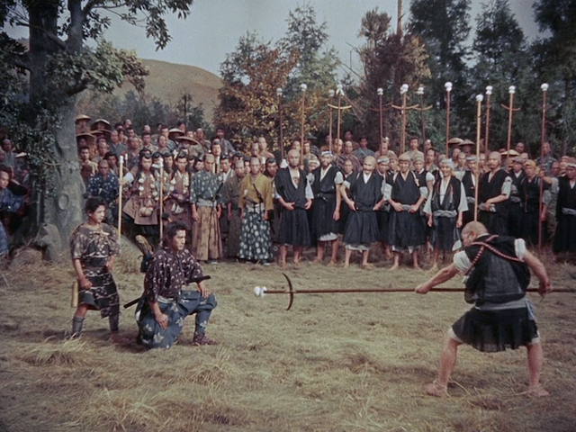 Miyamoto Musashi kanketsuhen- kettô Ganryûjima (1956)-poster