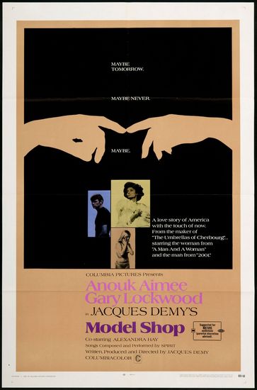 Model Shop (1969) Jacques Demy, Anouk Aimée, Gary Lockwood, Alexandra Hay