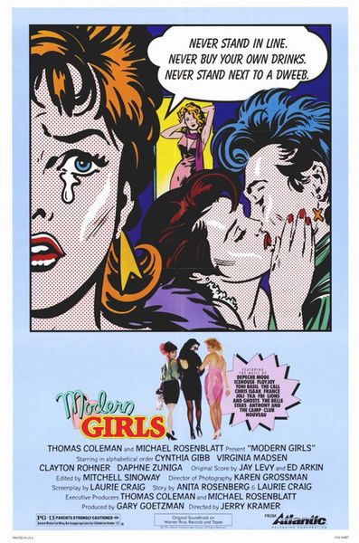 Modern Girls (1986) Jerry Kramer, Daphne Zuniga, Virginia Madsen, Cynthia Gibb, Comedy