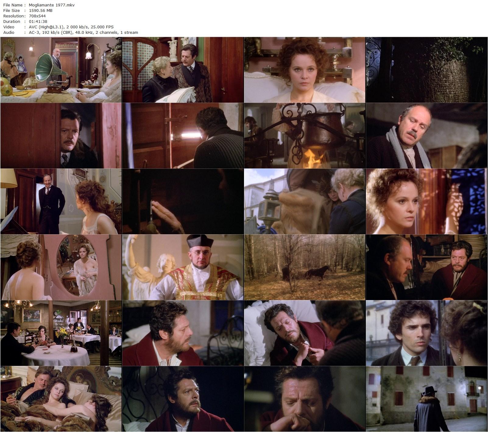 Wifemistress AKA Mogliamante (1977) Marco Vicario, Laura Antonelli, Marcello Mastroianni, Leonard Mann-poster