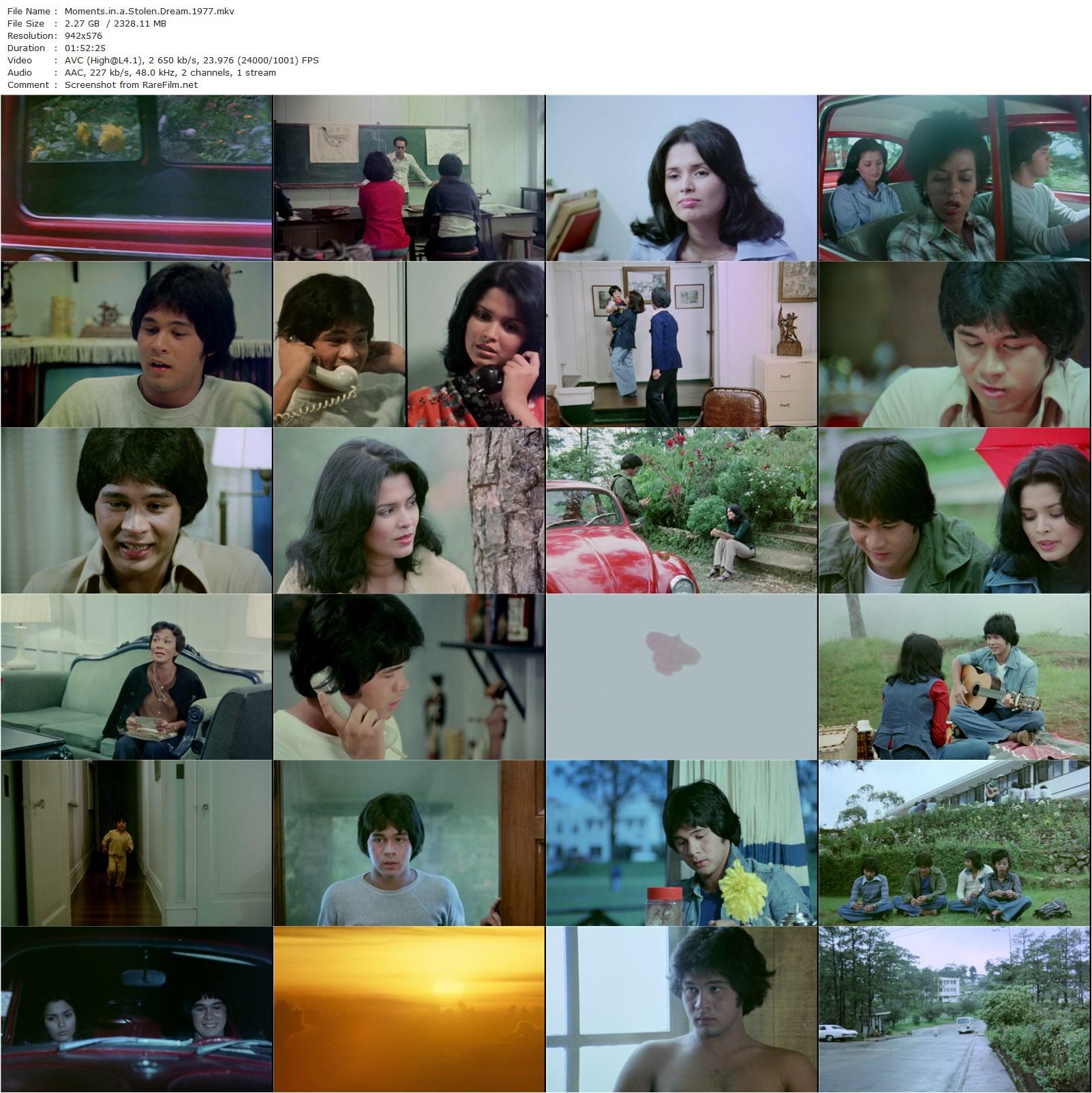 Moments in a Stolen Dream / Kung mangarap ka’t magising (1977) Mike De Leon, Christopher De Leon, Hilda Koronel, Laurice Guillen-poster