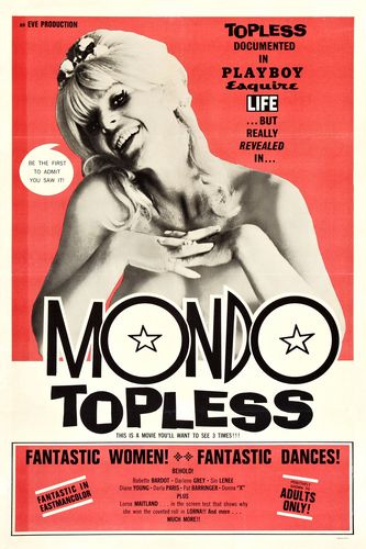 Mondo Topless (1966) Russ Meyer, Babette Bardot, Darlene Grey, Pat Barrington