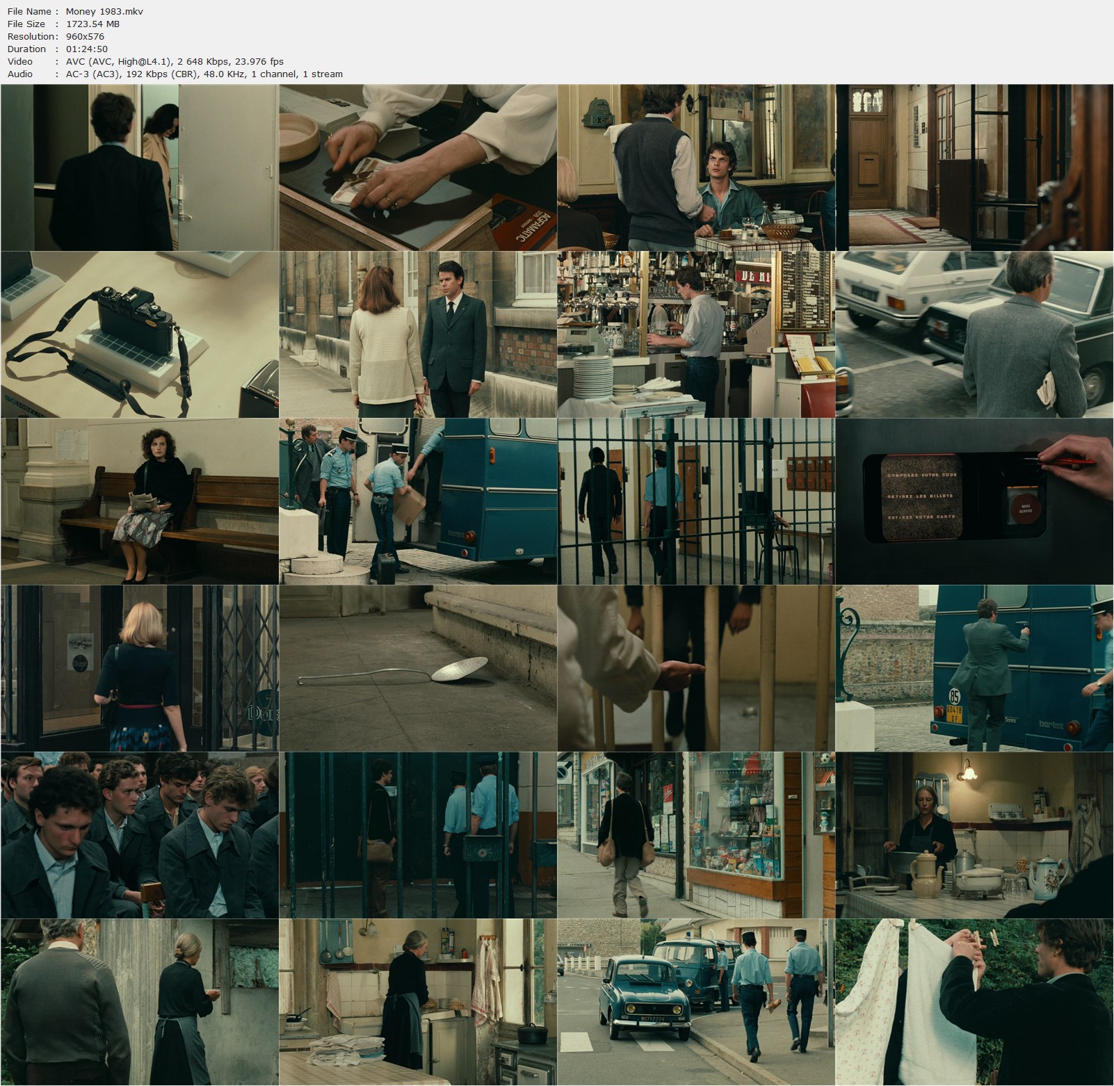 Money (1983) Robert Bresson, Christian Patey, Sylvie Van den Elsen, Michel Briguet, Crime, Drama-poster