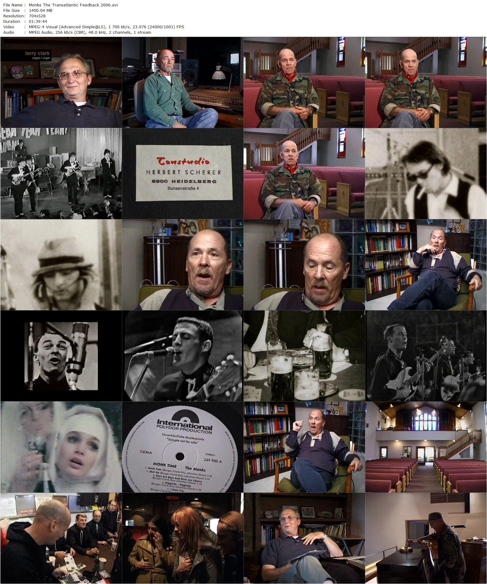 Monks – The Transatlantic Feedback (2006) Lucía Palacios, Dietmar Post, Jimmy Bowien, Gary Burger, Larry Clark-poster