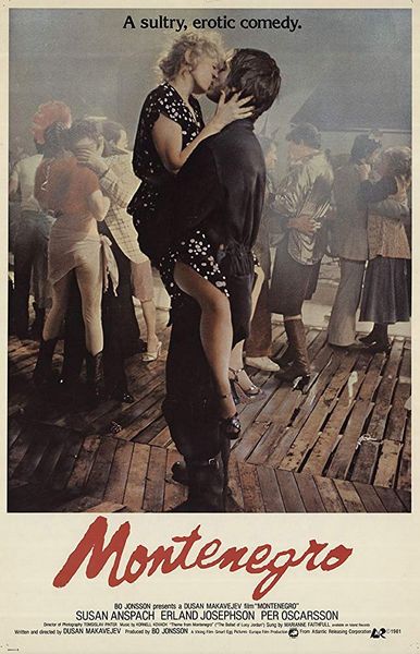 Montenegro (1981) Dusan Makavejev, Susan Anspach, Erland Josephson, Per Oscarsson