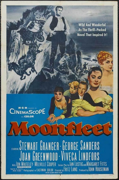 Moonfleet (1955) Fritz Lang, Stewart Granger, George Sanders, Joan Greenwood