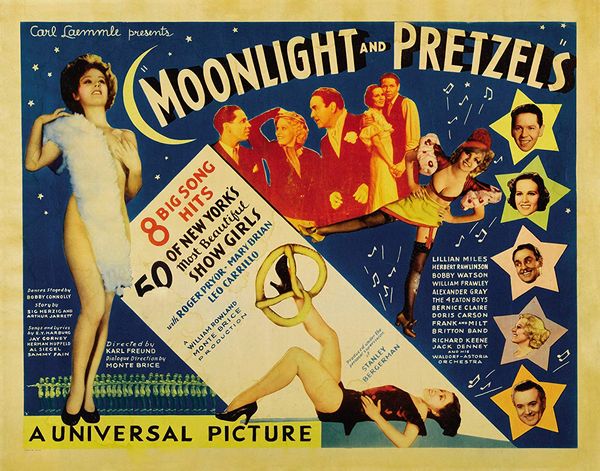 Moonlight and Pretzels (1933) Karl Freund, Leo Carrillo, Mary Brian, Roger Pryor, Musical, Drama