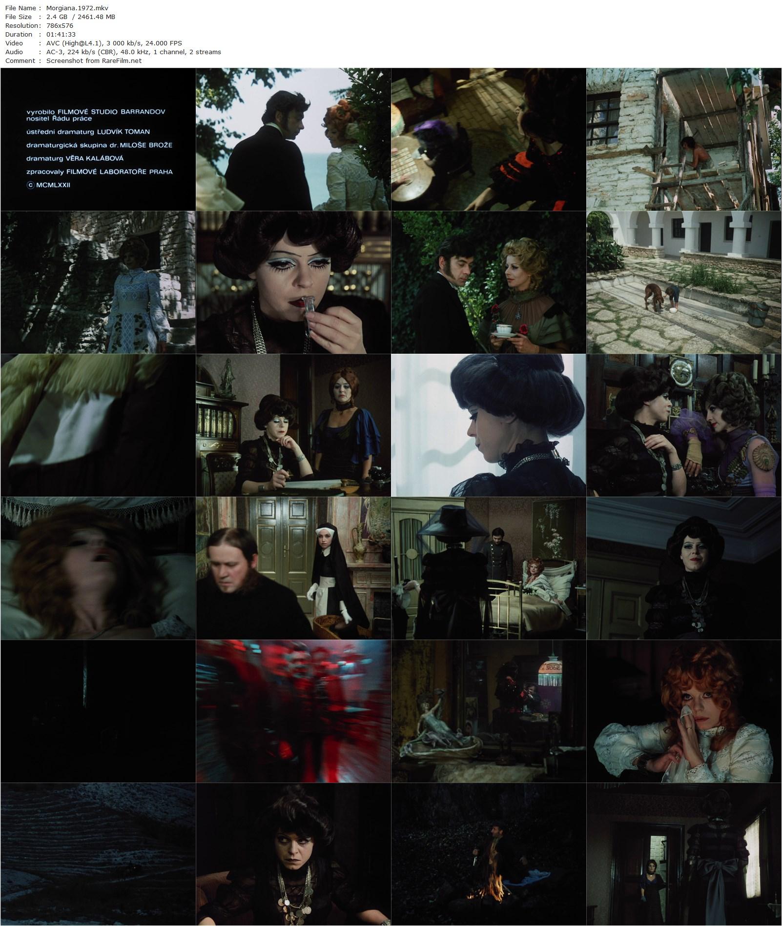 Morgiana (1972) Juraj Herz, Iva Janzurová, Josef Abrhám, Nina Divísková-poster