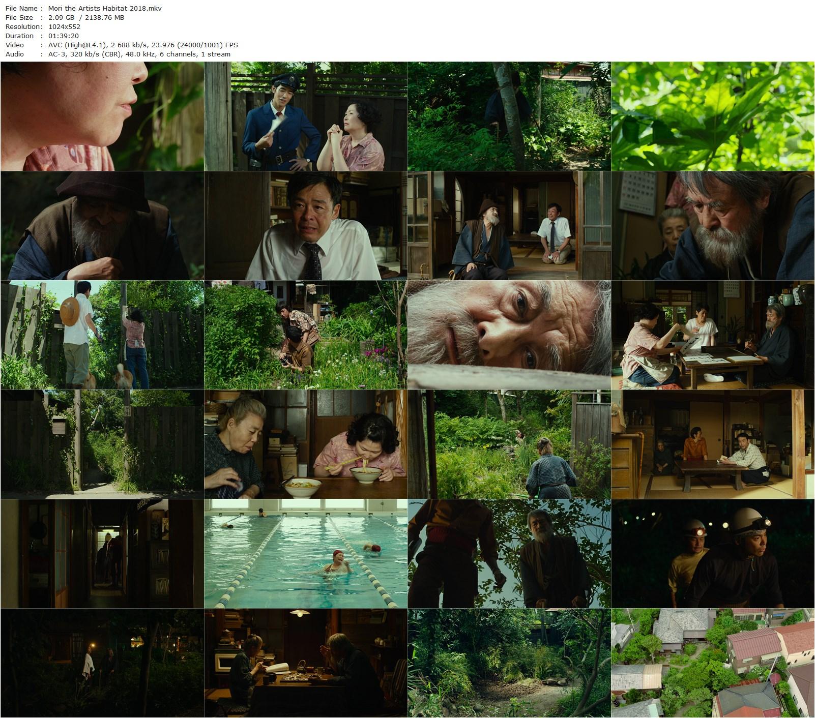 Mori, the Artist’s Habitat AKA Mori no iru basho (2018) Shûichi Okita, Tsutomu Yamazaki, Munetaka Aoki, Mitsuru Fukikoshi-poster