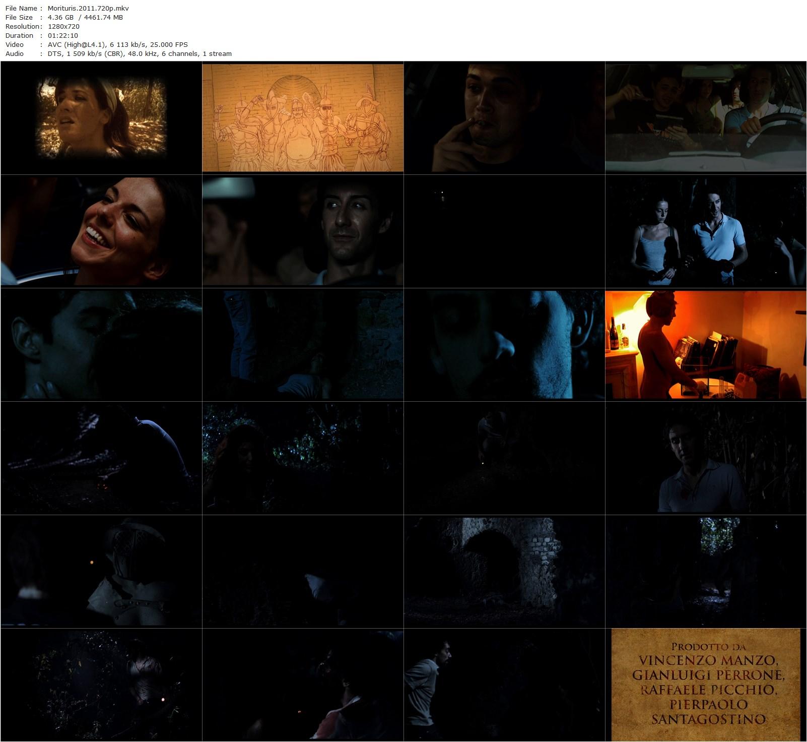 Morituris (2011) Raffaele Picchio, Valentina D’Andrea, Andrea De Bruyn, Désirée Giorgetti-poster