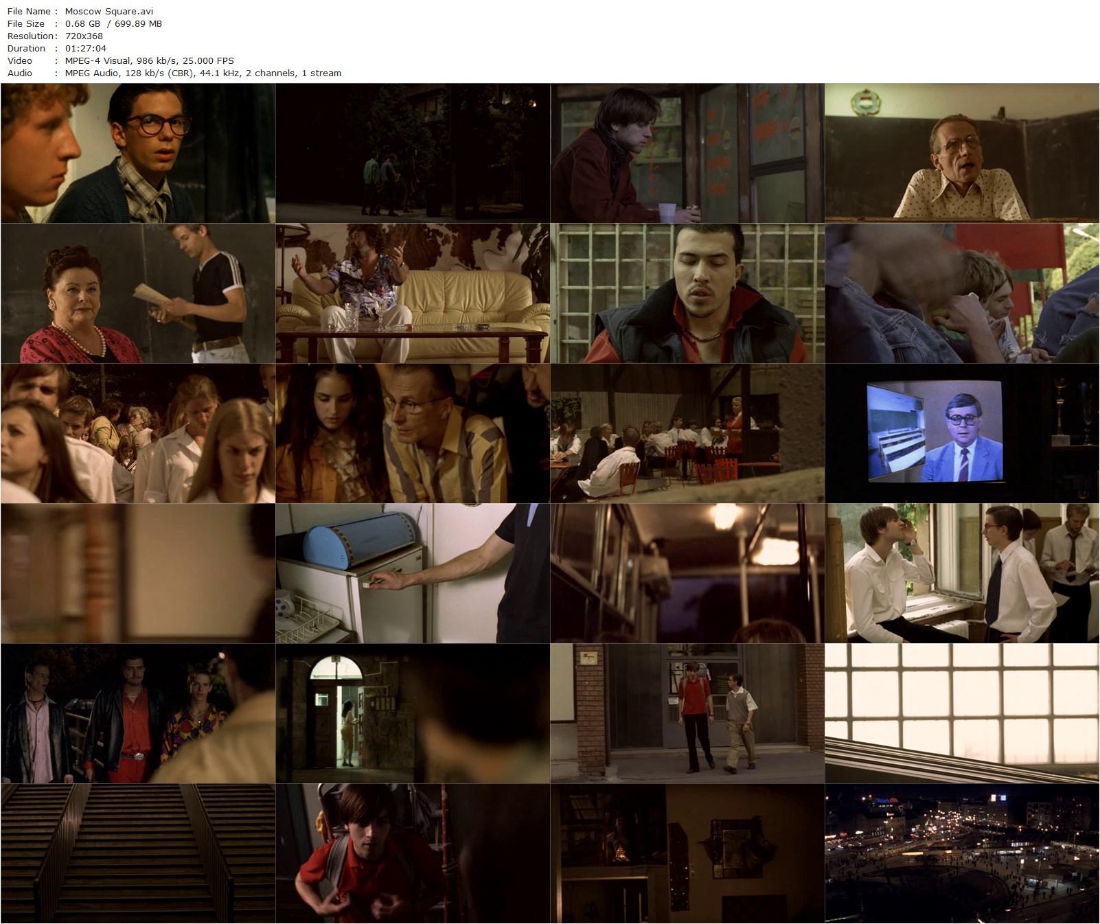 Moscow Square / Moszkva tér (2001) Ferenc Török, Gábor Karalyos, Erzsi Pápai, Eszter Balla-poster