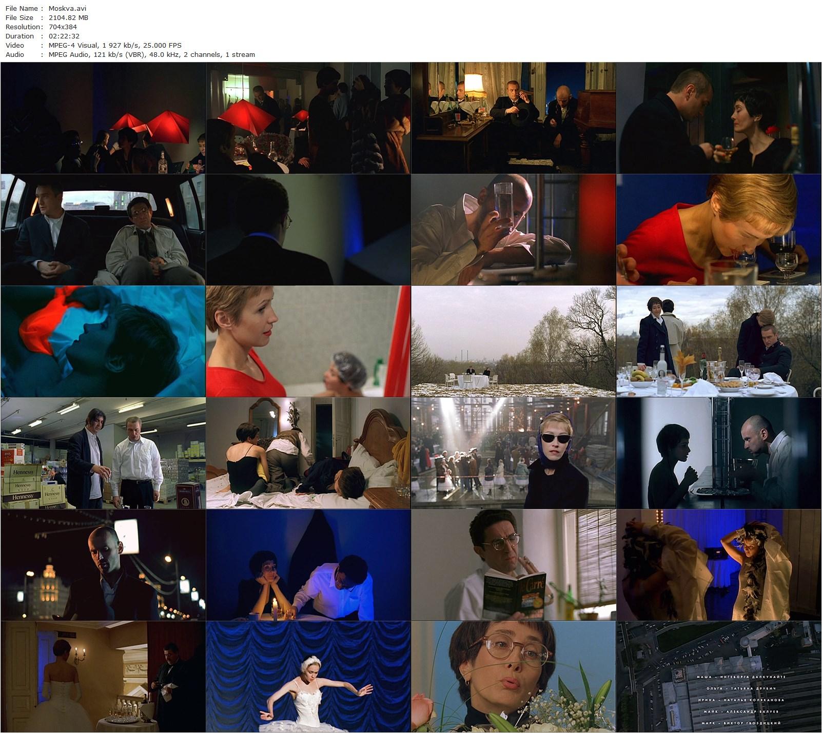 Moscow / Moskva (2000) Aleksandr Zeldovich, Ingeborga Dapkunaite, Tatyana Drubich, Natalya Kolyakanova-poster