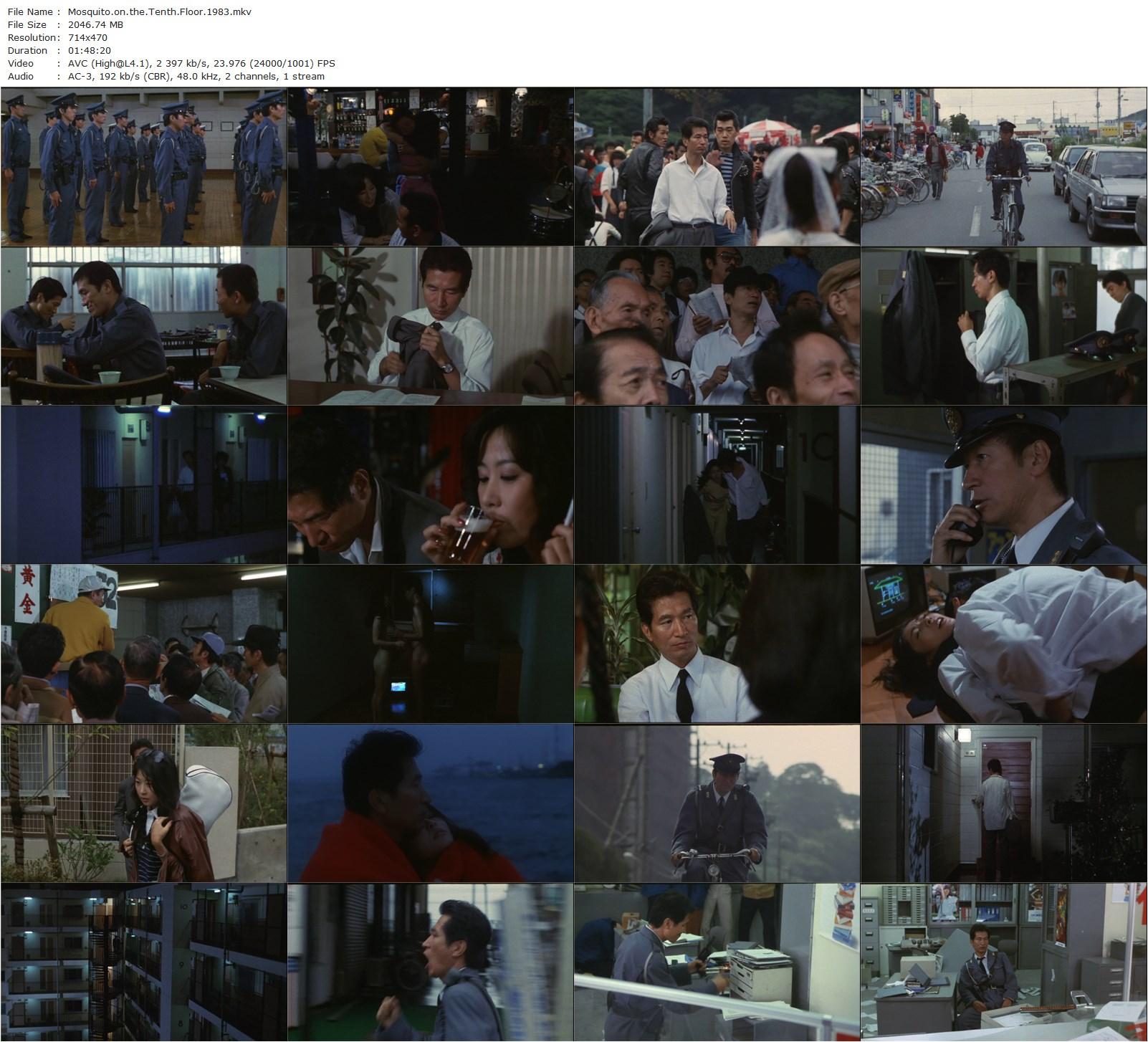 Mosquito on the Tenth Floor AKA Jukkai no mosukîto (1983) Yôichi Sai, Yûya Uchida, Ann Lewis, Kyôko Koizumi-poster