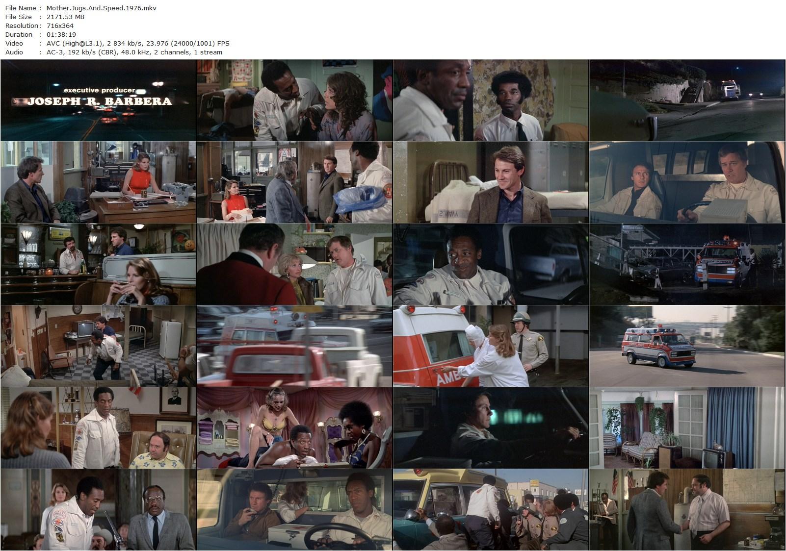 Mother, Jugs and Speed (1976) Peter Yates, Bill Cosby, Raquel Welch, Harvey Keitel-poster