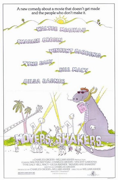 Movers & Shakers (1985) William Asher, Walter Matthau, Charles Grodin, Vincent Gardenia, Comedy