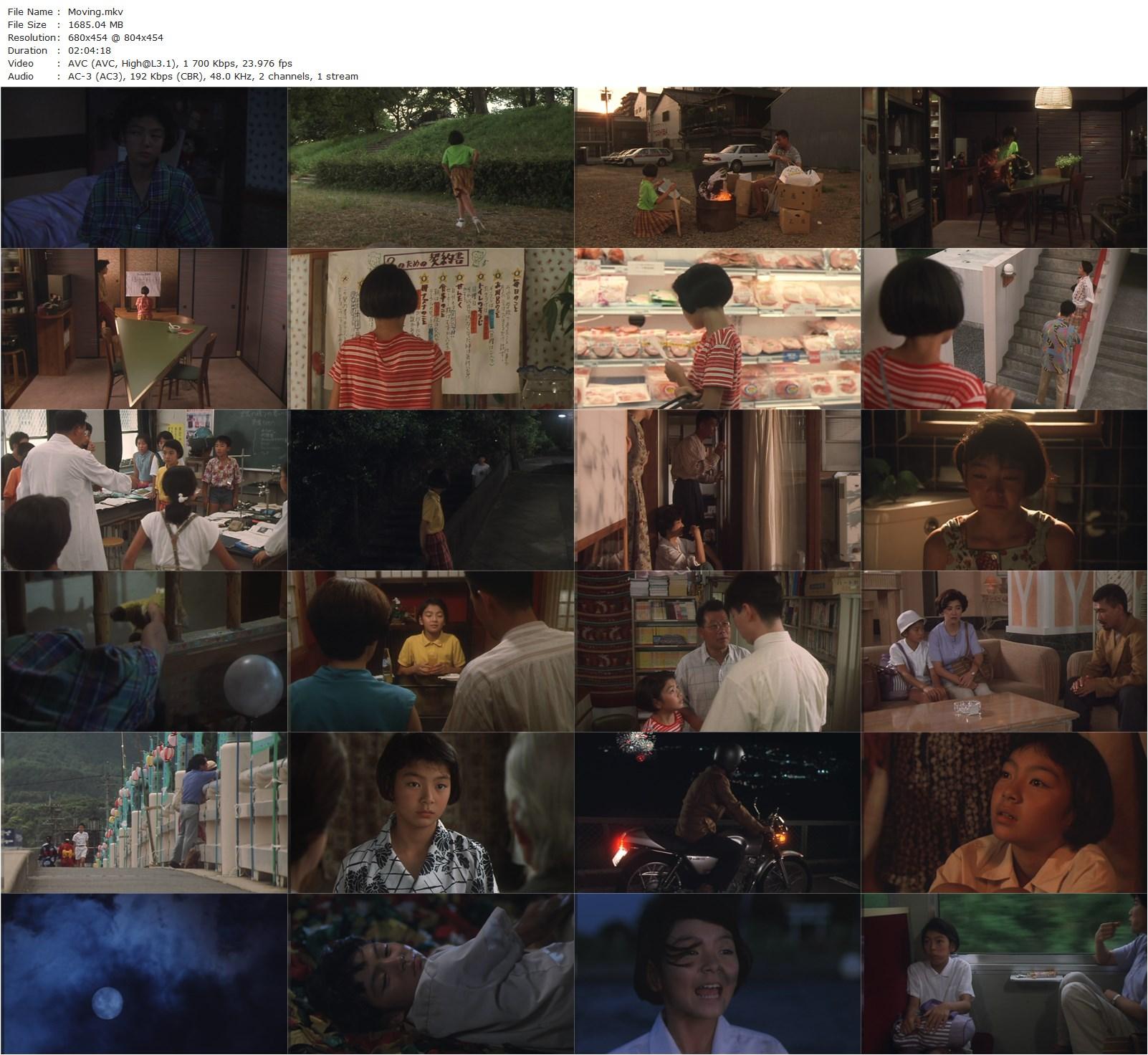 Moving (1993) Shinji Sômai, Kiichi Nakai, Junko Sakurada, Tomoko Tabata-poster