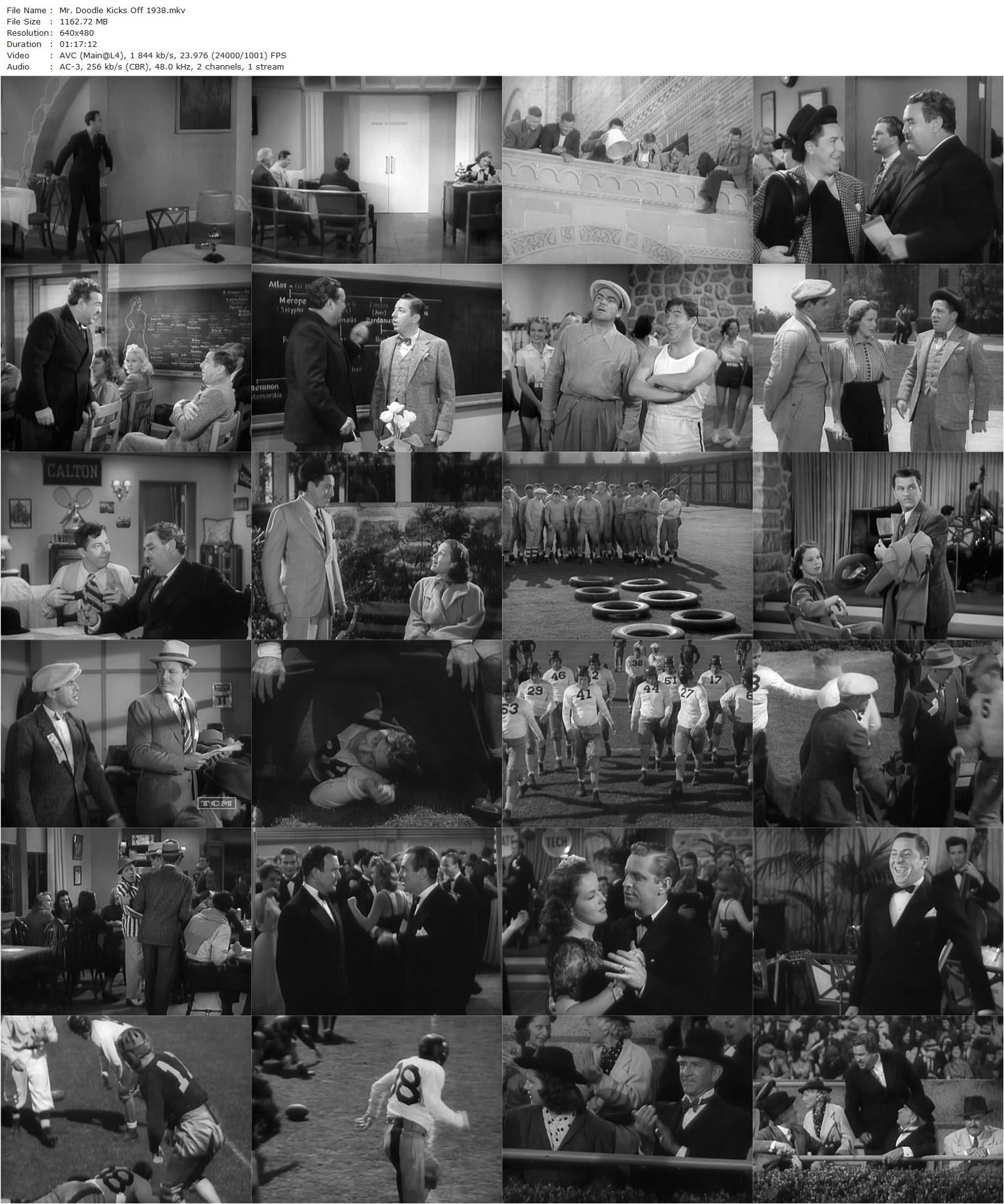 Mr. Doodle Kicks Off (1938) Leslie Goodwins, Joe Penner-poster