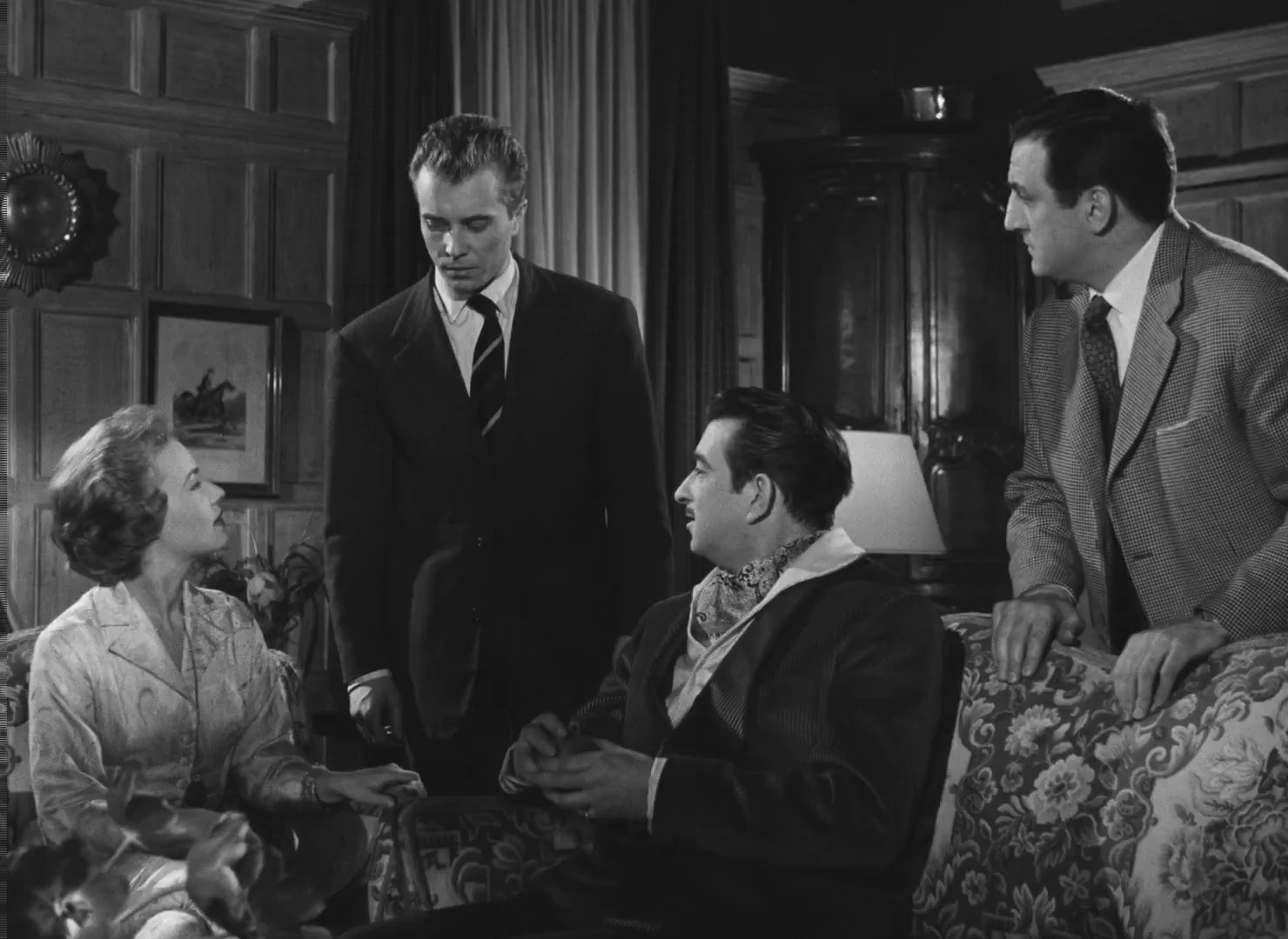 Mr. Steve (1957) Raymond Bailly, Jeanne Moreau, Philippe Lemaire, Armand Mestral, Drama-poster