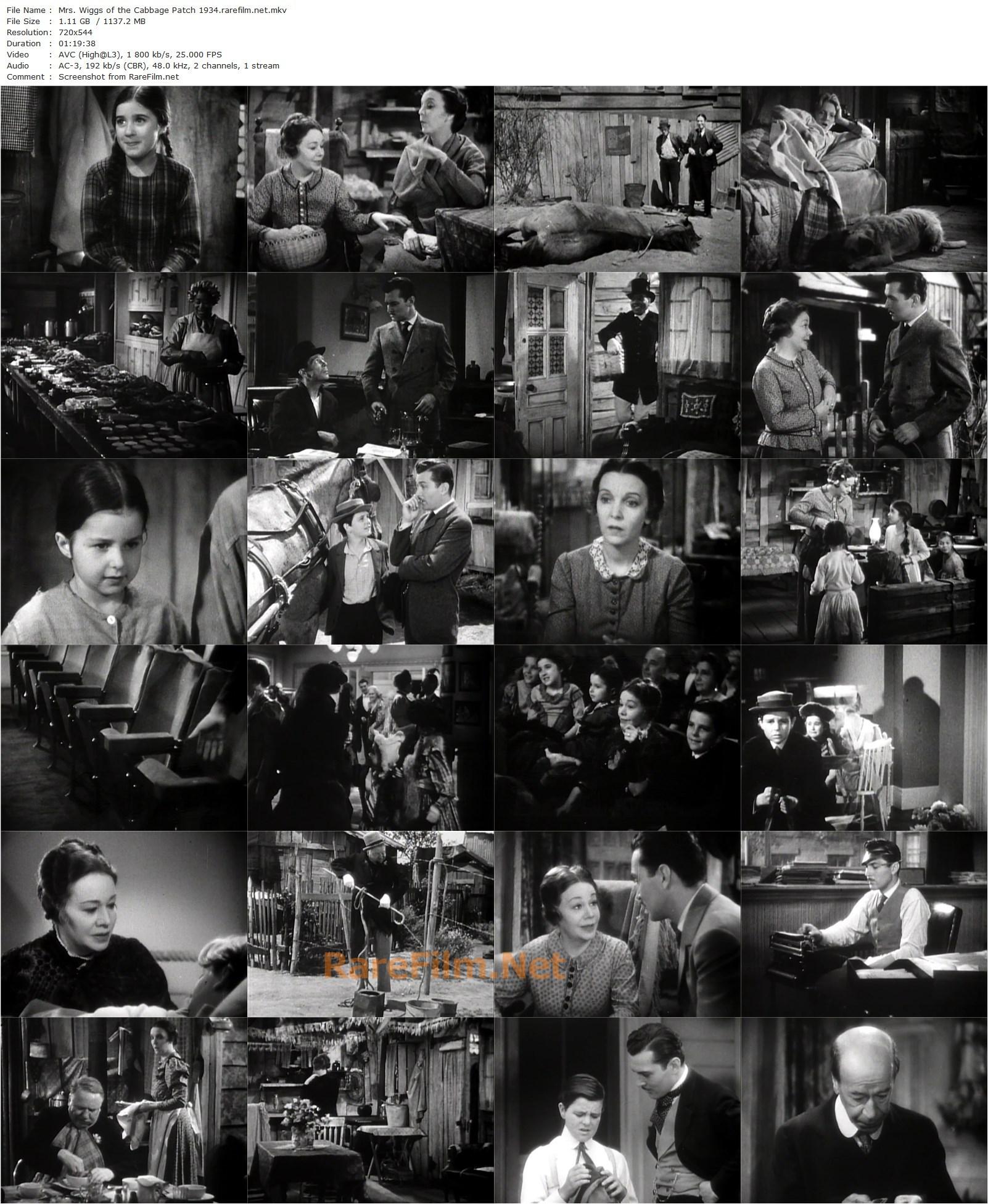 Mrs. Wiggs of the Cabbage Patch (1934) Norman Taurog, Pauline Lord, W.C. Fields, Zasu Pitts-poster