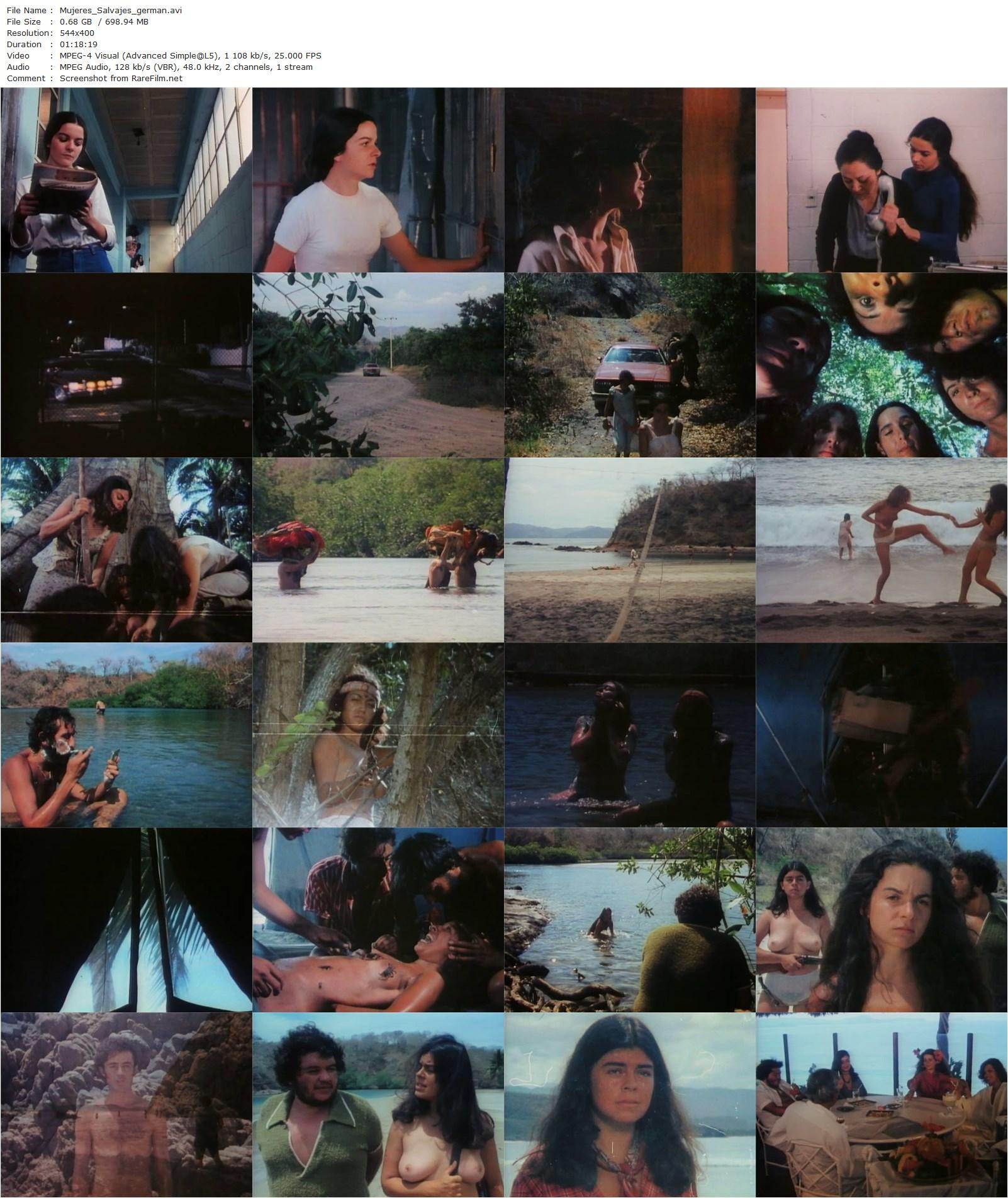 Savage Women / Mujeres salvajes (1984) Gabriel Retes, Tina Romero, Jorge Santoyo, Patricia Mayers-poster