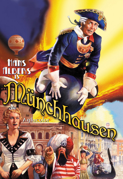 Münchhausen / The Adventures of Baron Munchausen (1943) Josef von Báky, Hans Albers, Wilhelm Bendow, Brigitte Horney, Comedy, Adventure, Fantasy